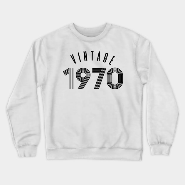 Vintage 1970 Crewneck Sweatshirt by My Artsam